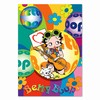Betty Boop Lenticular Postcard Deluxe 6.5”x9” , 3D Hippy Guitarist Image, Rainbow