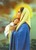 3D Lenticular POSTCARD - HOLY MOTHER
