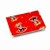Betty Boop Lenticular ID Card Holder with vinyl insert of six frosted pockets, Changing Image Pattern, Red