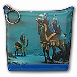Lenticular Purse, 3D Lenticular Images, The Three Wise Man, The Three Kings, SSP-365-Pavia