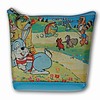 Lenticular Purse, 3D Lenticular Image, Hare  and Turtle, The Match, ASP-1009-Pavia