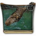 Lenticular Purse, 3D Lenticular Image, Sea Otter, ASP-1013-Pavia