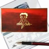 Betty Boop Lenticular Checkbook Cover, Yellow Orange with Golden Betty Boop Image