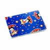 Betty Boop Lenticular ID Card Holder with vinyl insert of six frosted pockets, Changing Image Pattern , Blue