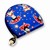 Betty Boop Lenticular Coin Purse with YKK Zipper, Changing Image Pattern , Blue