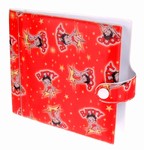 Betty Boop Lenticular CD Case / Wallet (Holds 20), Changing Image Pattern, Red