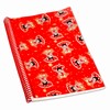 Betty Boop Lenticular Ultra Spacious Spiral Bound Notebook, 6”x9”, Blank, 200 Pages, Changing Image Pattern, Red