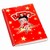 Betty Boop Lenticular Ultra Spacious Spiral Bound Notebook, 6”x9”, Blank, 200 Pages, Star, Red