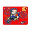 Betty Boop Lenticular 4”x6” Magnet Deluxe 4”x6”, Changing Biker Girl Image, Red