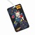 Betty Boop Lenticular Luggage Tag with Clear Plastic Loop, Changing Biker Girl Image, Black