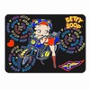 Betty Boop Lenticular 4”x6” Magnet Deluxe 4”x6”, Changing Biker Girl Image, Black