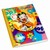 Betty Boop Lenticular Ultra Spacious Spiral Bound Notebook, 6”x9”, College Ruled, 200 Pages, 3D Hippy Guitarist Image, Rainbow