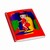 Betty Boop Lenticular Spiral Bound Notebook, 4”x6”, Blank, 144 Pages, Abstract 3D Image, Red