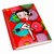 Betty Boop Lenticular Ultra Spacious Spiral Bound Notebook, 6”x9”, College Ruled, 200 Pages, 3D Futuristic Spheres Image, Rainbow