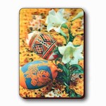 3D Lenticular Magnet - EASTER EGGS and LILIES CS-223-MAL
