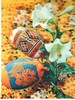 3D Lenticular POSTCARD - EASTER EGGS and LILIES