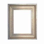 Silver Solid Wood Picture Frame, FR-A8442-LUGO