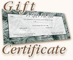 3D Lenticular Products Prints Gift Certificate