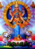 3D Lenticular Hindu Picture Temples Goddess