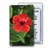 Lenticular Standard Luggage Tag with Clear Plastic Loop, 3D Hawaiian Hibiscus LT01-212