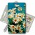 3D Lenticular All Weather Luggage Tag with Clear Plastic Loop, 3D Image, Flowers, Daisy