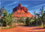 Lenticular Postcard 4 3/4 ”x6 1/8" , Scenic, Sedona AZ, Arizona, USA, National Park, State Park, 3D Postcards, Lenticular Postcards, Bell Rock