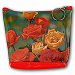 Lenticular Purse, 3D Lenticular Image, Red and Yellow Roses, pk-125-Pavia