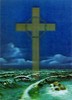 3D Lenticular Picture / Poster 10.5" X 13.5" - CROSS OVER THE SEA