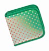 Lenticular CD DVD Case / Wallet (Holds 24), Changing Image Pattern, Green, Red, Star,  R-012G-CD24