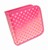 Lenticular CD DVD Case / Wallet (Holds 24), Changing Image Pattern, PInk, Red, Star,  R-012P-CD24
