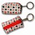 3D Lenticular Key Chain, Key Ring, Lipstick Case, Coin Purse, Changing Image Pattern , Poker, Suite, Red White, Black, R-014-Globi