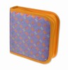 Lenticular CD DVD Case / Wallet (Holds 24), Changing Image Pattern, Purple, Blue Rianbow, Butterfly, R-019PL-CD24