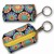 3D Lenticular Key Chain, Key Ring, Lipstick Case, Coin Purse, Changing Image Pattern , Rainbow Color, Moving Wheels, R-052-Globi