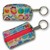 3D Lenticular Key Chain, Key Ring, Lipstick Case, Coin Purse, Changing Image Pattern , Rainbow Changing Sun Flowers, R-053-Globi