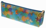 Lenticular Pencil Case, Sobre, Rainbow Flower and Butterfies