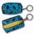 3D Lenticular Key Chain, Key Ring, Lipstick Case, Coin Purse, Changing Image Pattern , Blue, 3-D Star Fish, R-122-Globi