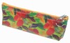 Lenticular Pencil Case, Sobre , Red, Green, Color Leaves
