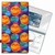  Lenticular Check Book Cover,3D Happy Face, Yellow, Green, Light Blue