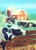 3D Lenticular POSTCARD - FARM HOUSE W/COWS