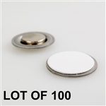 Round Magnet with Adhesive for Buttons Name Tags Lapel Pins