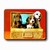 3D Lenticular Magnet - THREE DogS IN BASKET TP-201-MAL