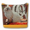 Lenticular Purse, 3D Lenticular Picture, Cat on Chair, TP-310-Pavia