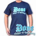 3D Lenticular T-shirt, Tee, Changing Color, Bone, Blue, TS-01-Bone